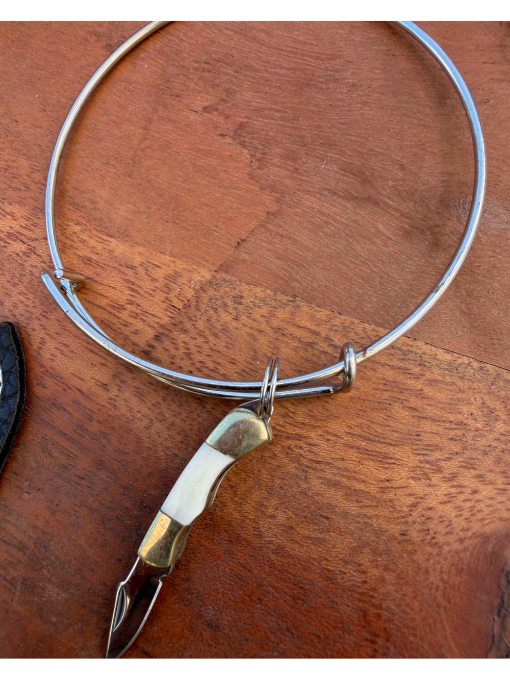 Miniature knife bracelet